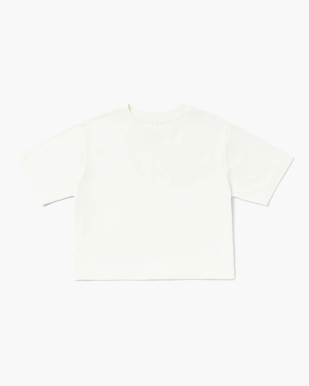 Women's Relaxed Crop Tee (Bone)