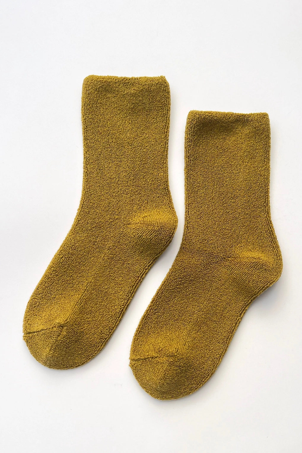 Green Olive Cloud Socks
