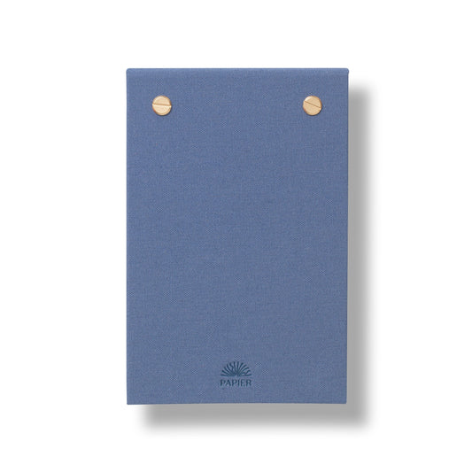 Fabric Hardcover Notepad - Solar Power