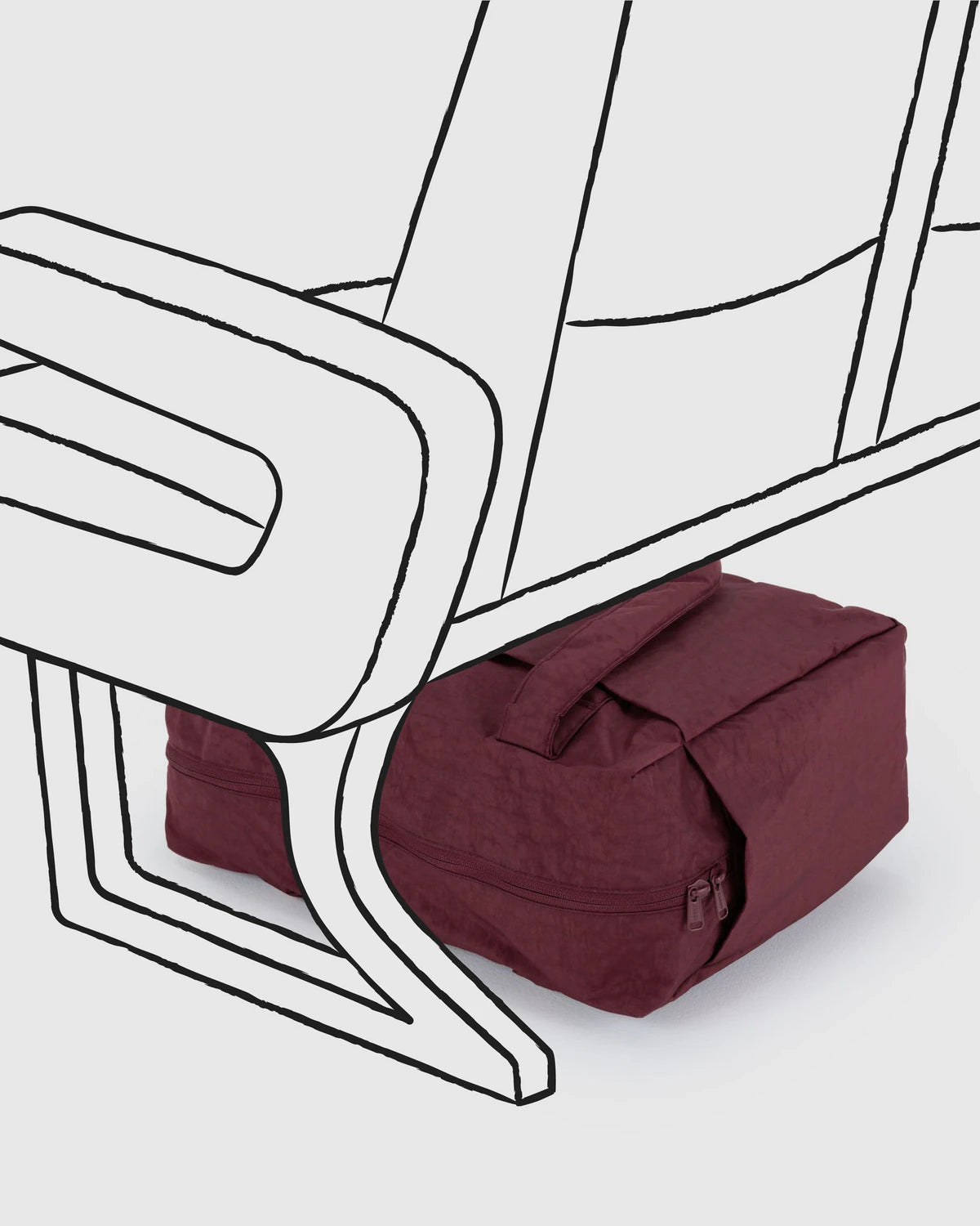 Small Cloud Carry-On (Mahogany)