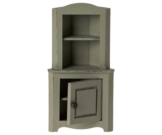 Corner Cabinet, Mouse - Light Green