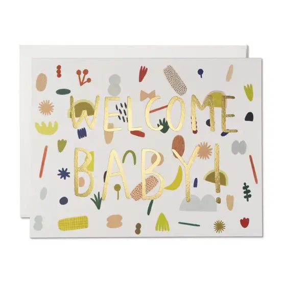 Playful Baby Greeting Card
