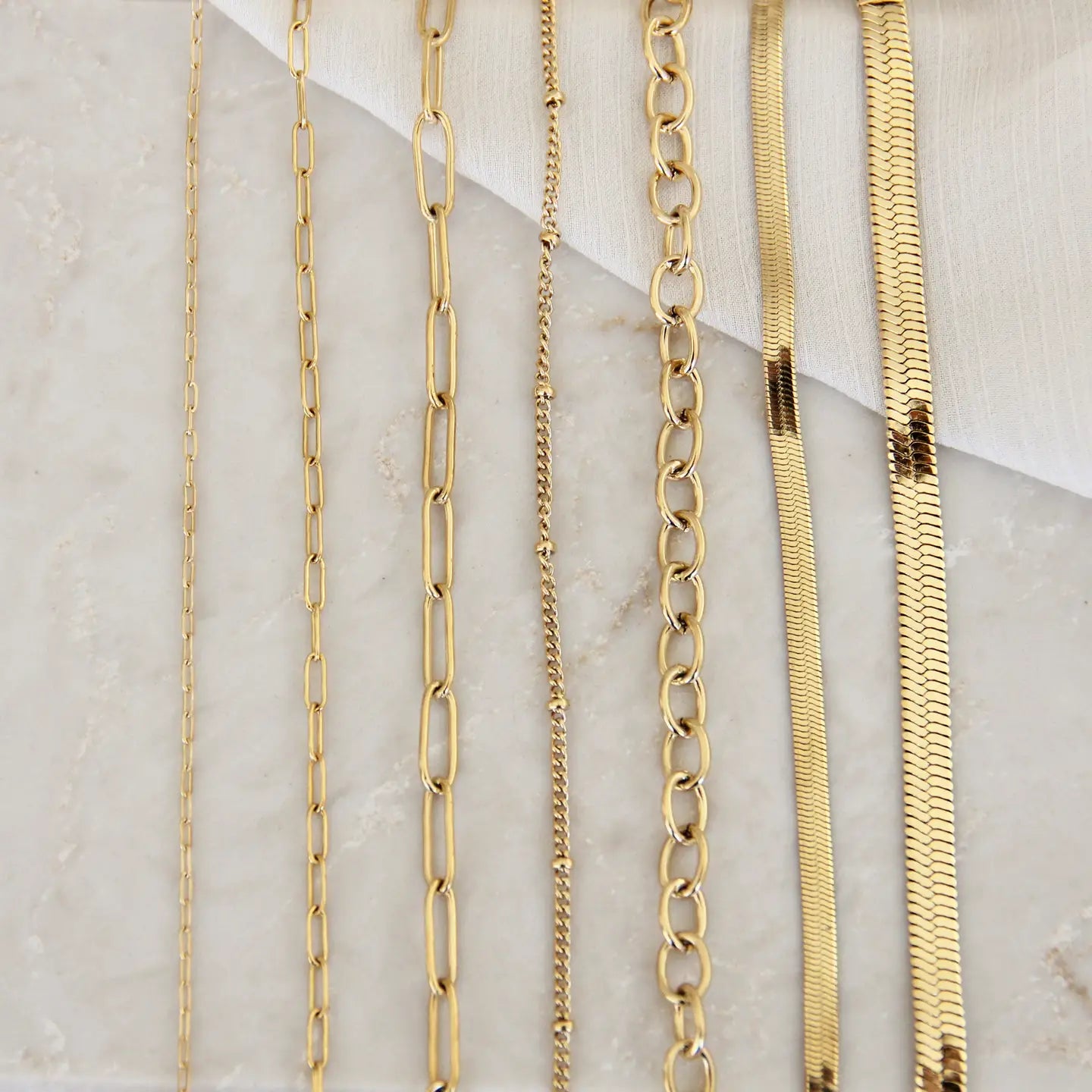 3mm Herringbone Bracelet