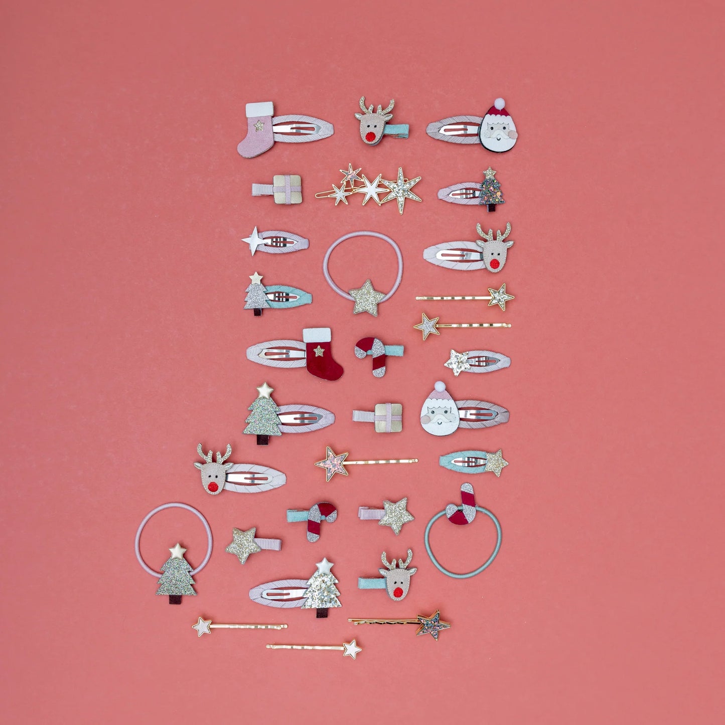 Christmas stellina mini clips