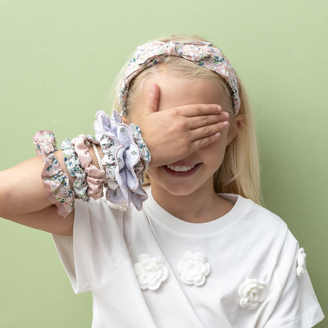 Floral Scrunchies