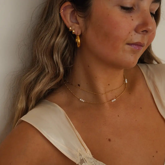 Gold FIlled Jasmine Necklace