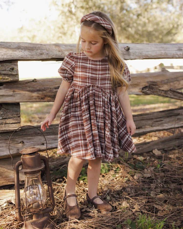 Padded Headband Aspen Plaid