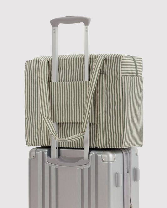 Small Cloud Carry-On - Sage Stripe
