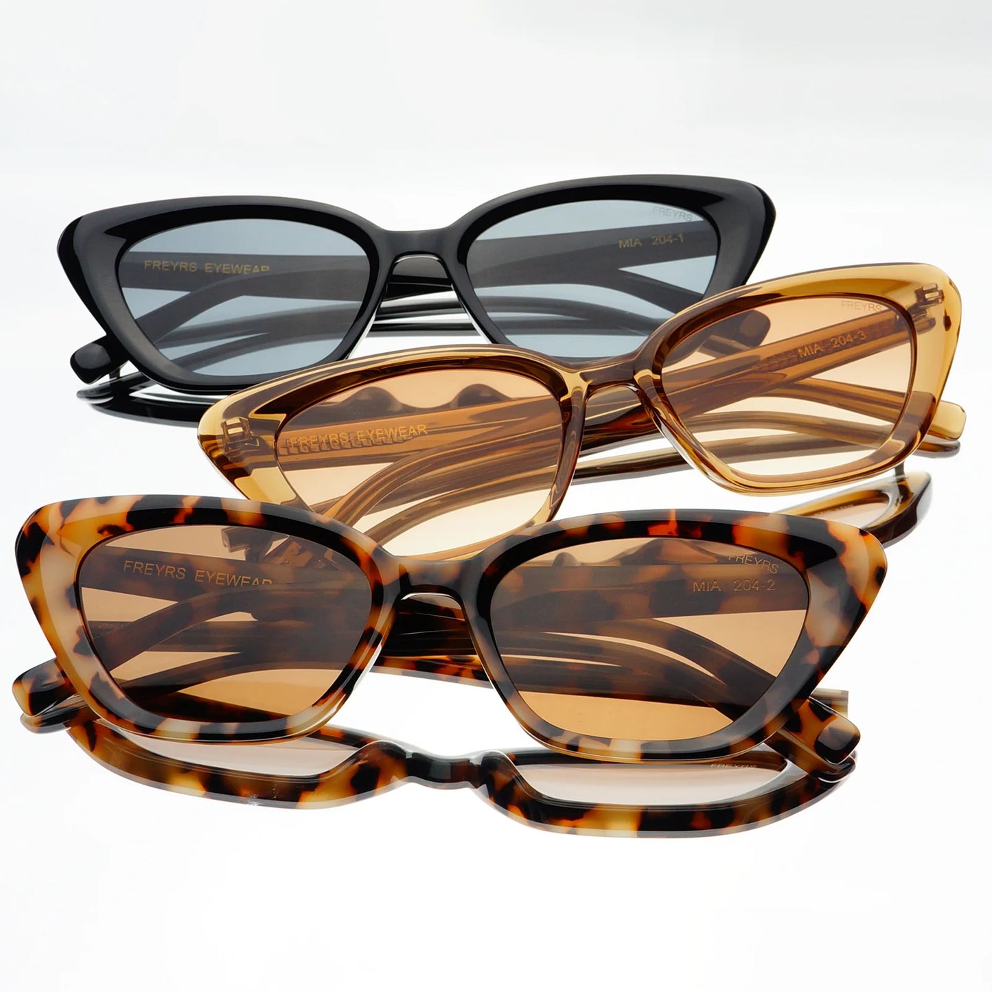 Mia Sunglasses (Crystal Brown)