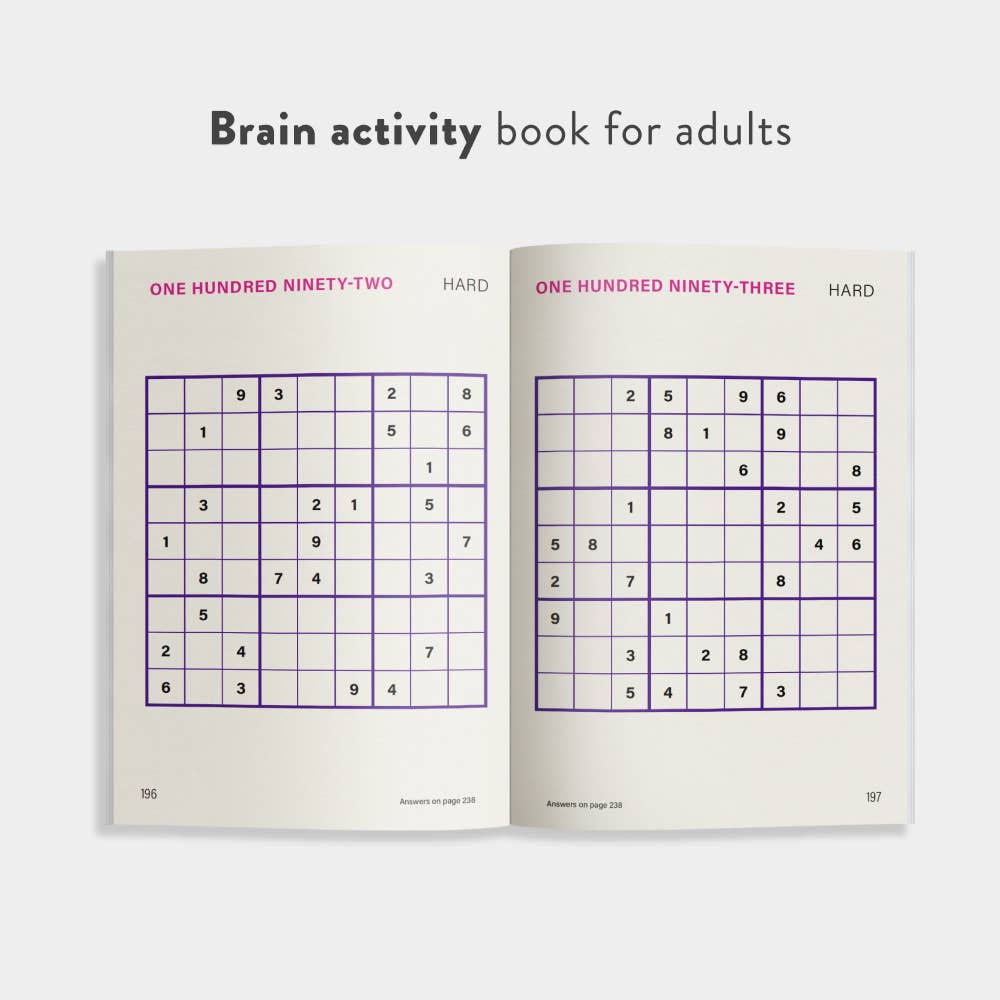 200 Stress-Relieving Sudoku Puzzles