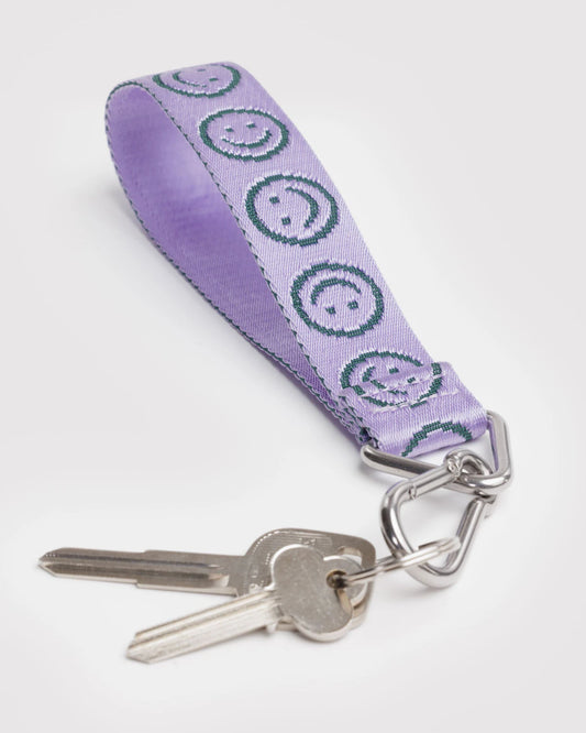 Logo Keychain (Lilac Happy)