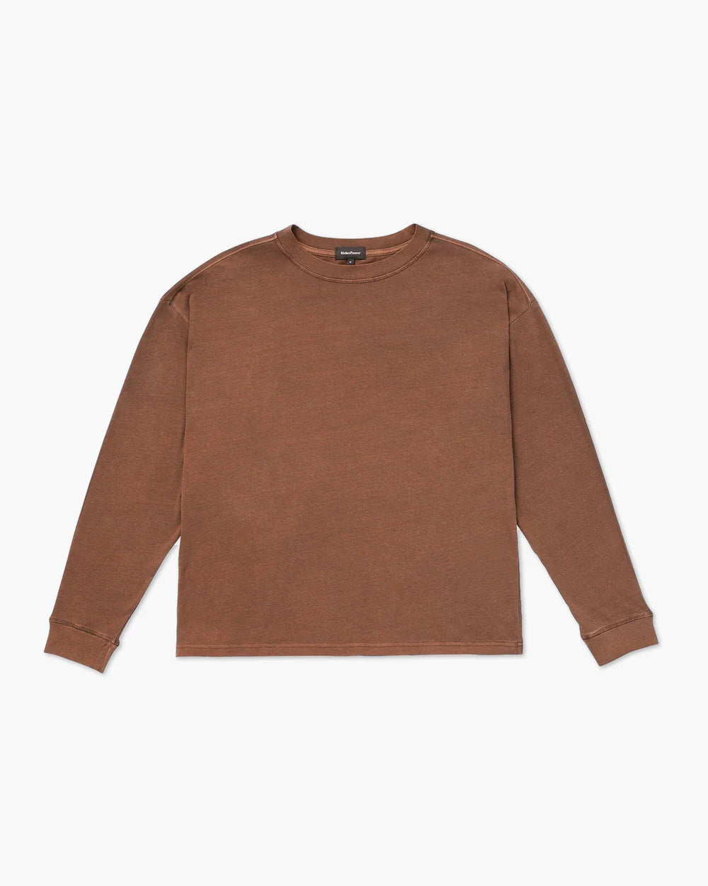 The Relaxed Long Sleeve Tee (Latte)