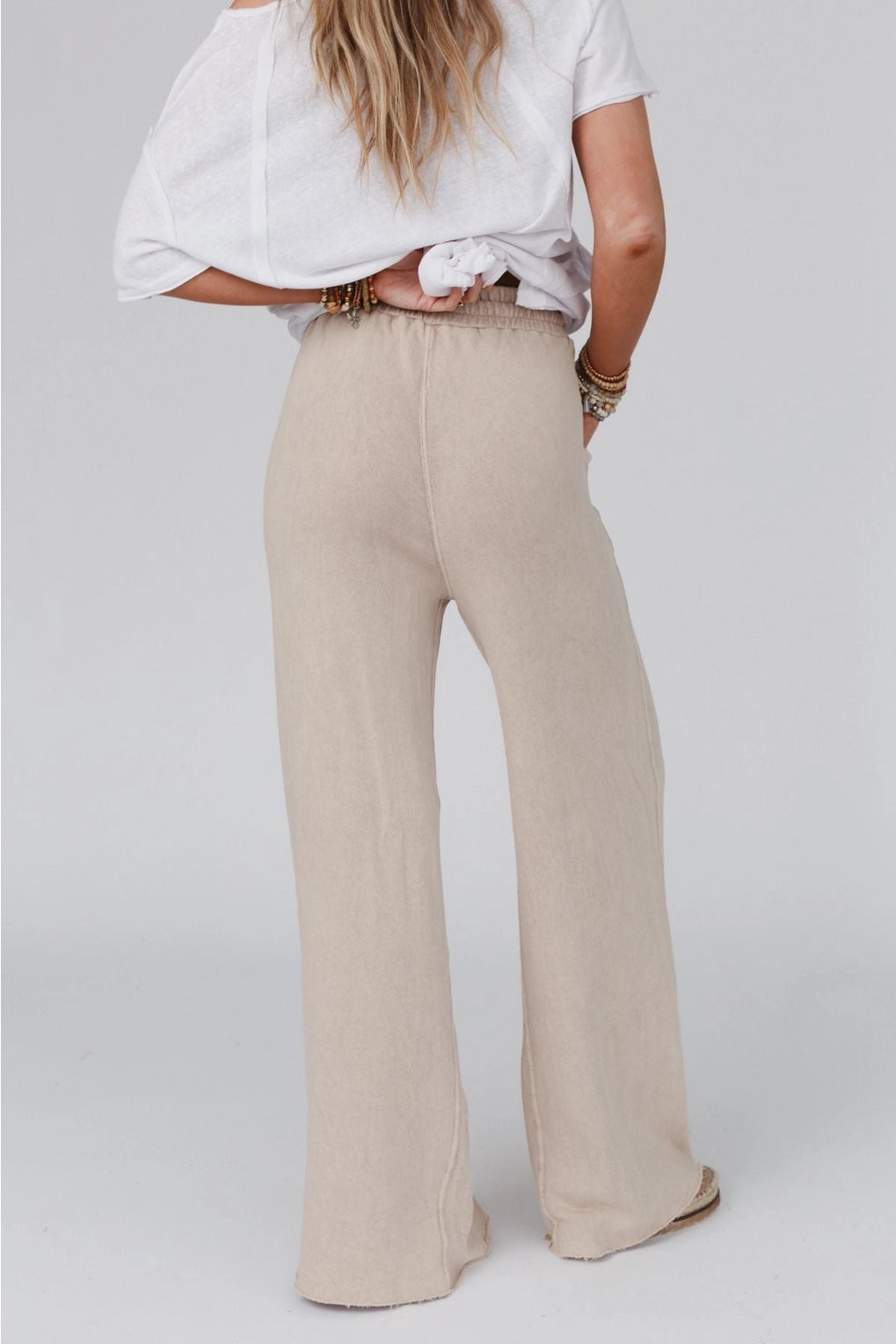 Relaxing Robin Wide Leg Pant | Taupe