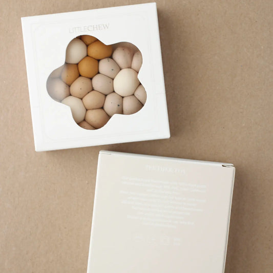 Teether - Chamomile | Dusty Coral