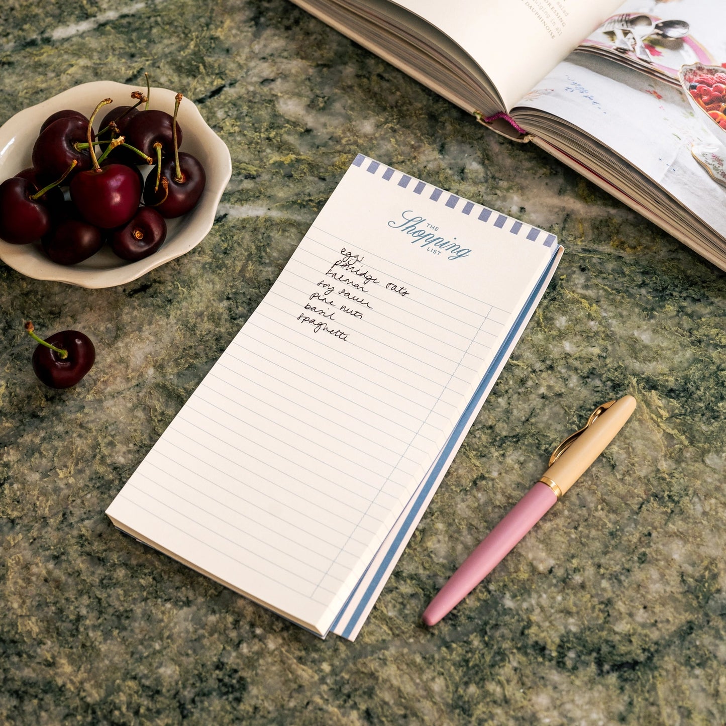 Shopping List Pad - Cherry