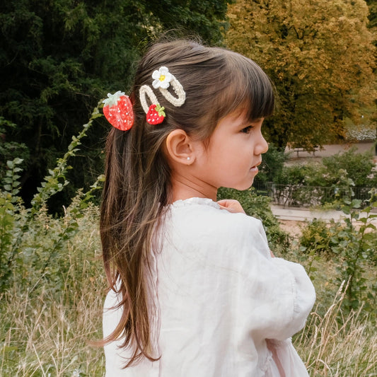 Strawberry Fields Claw Clip