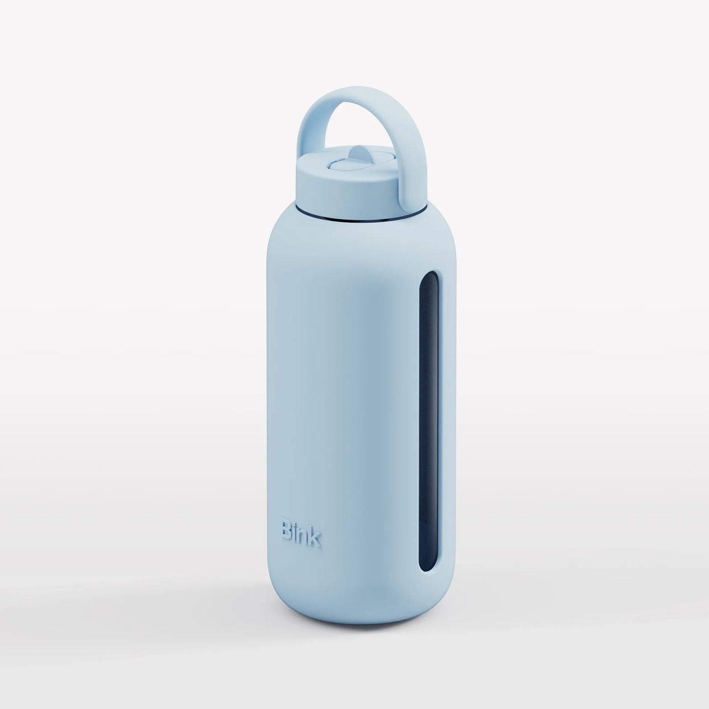Big Bottle With Straw Cap (Glacier)