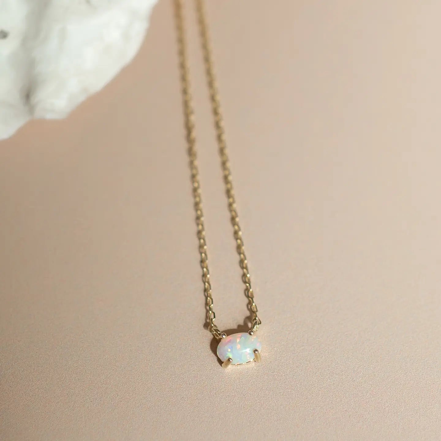 Anna Opal Pendant Necklace