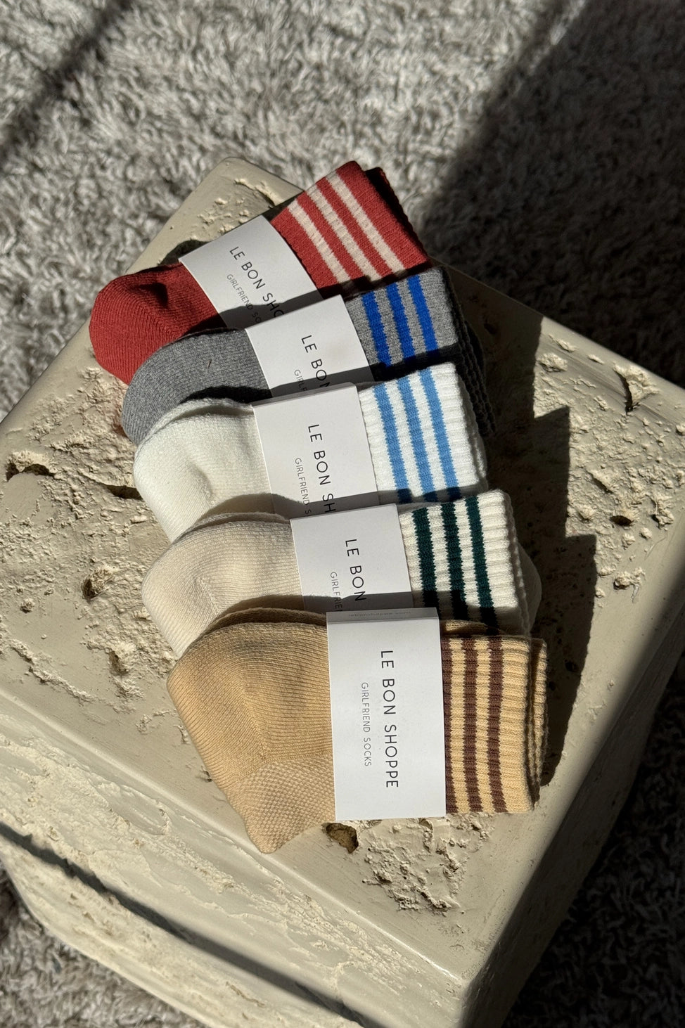 Girlfriend Socks | Grey