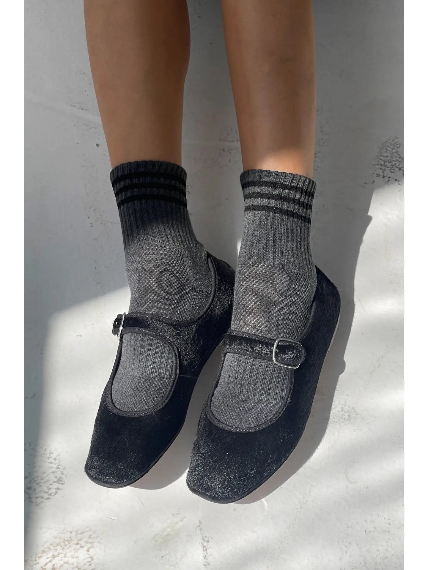 GIRLFRIEND SOCKS - SOOT