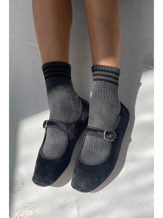 GIRLFRIEND SOCKS - SOOT