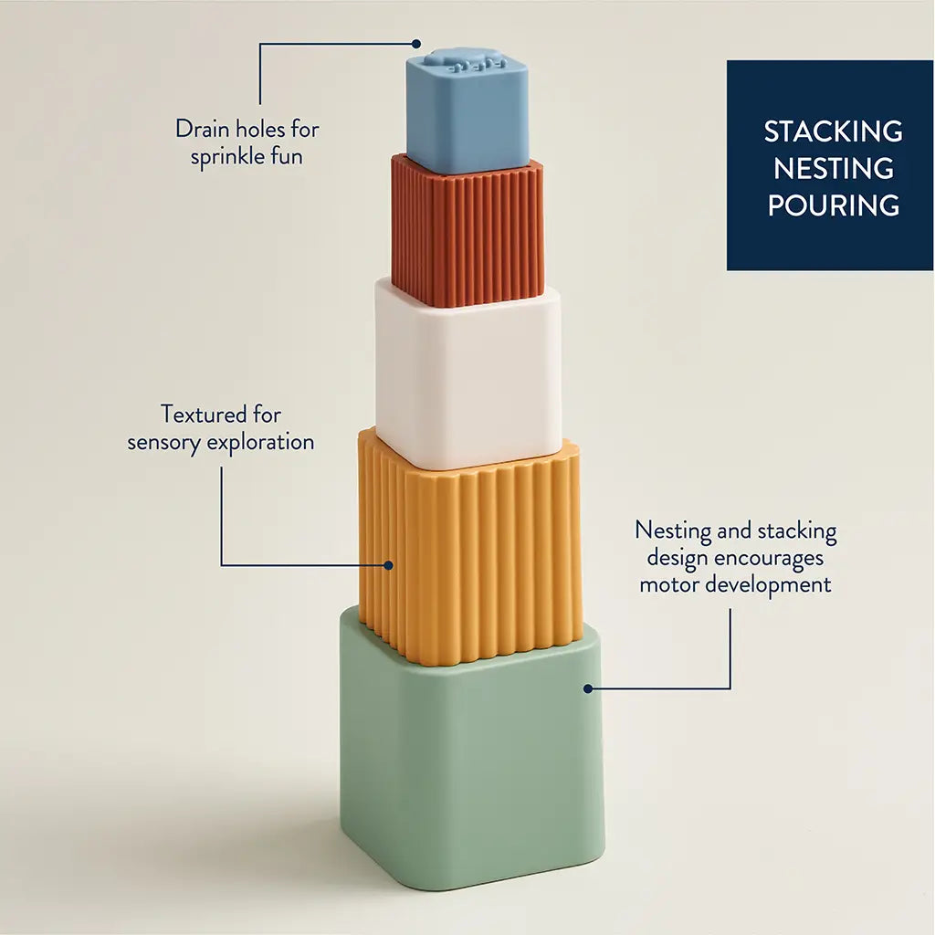Stacking and Nesting Cups - Bath Toy