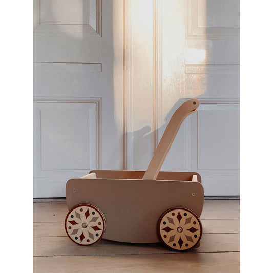 Wooden Walk Wagon | Glacier Grey