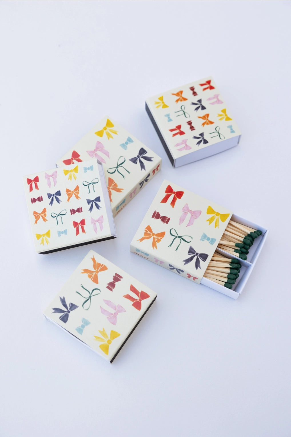 Rainbow Bows Matchbox