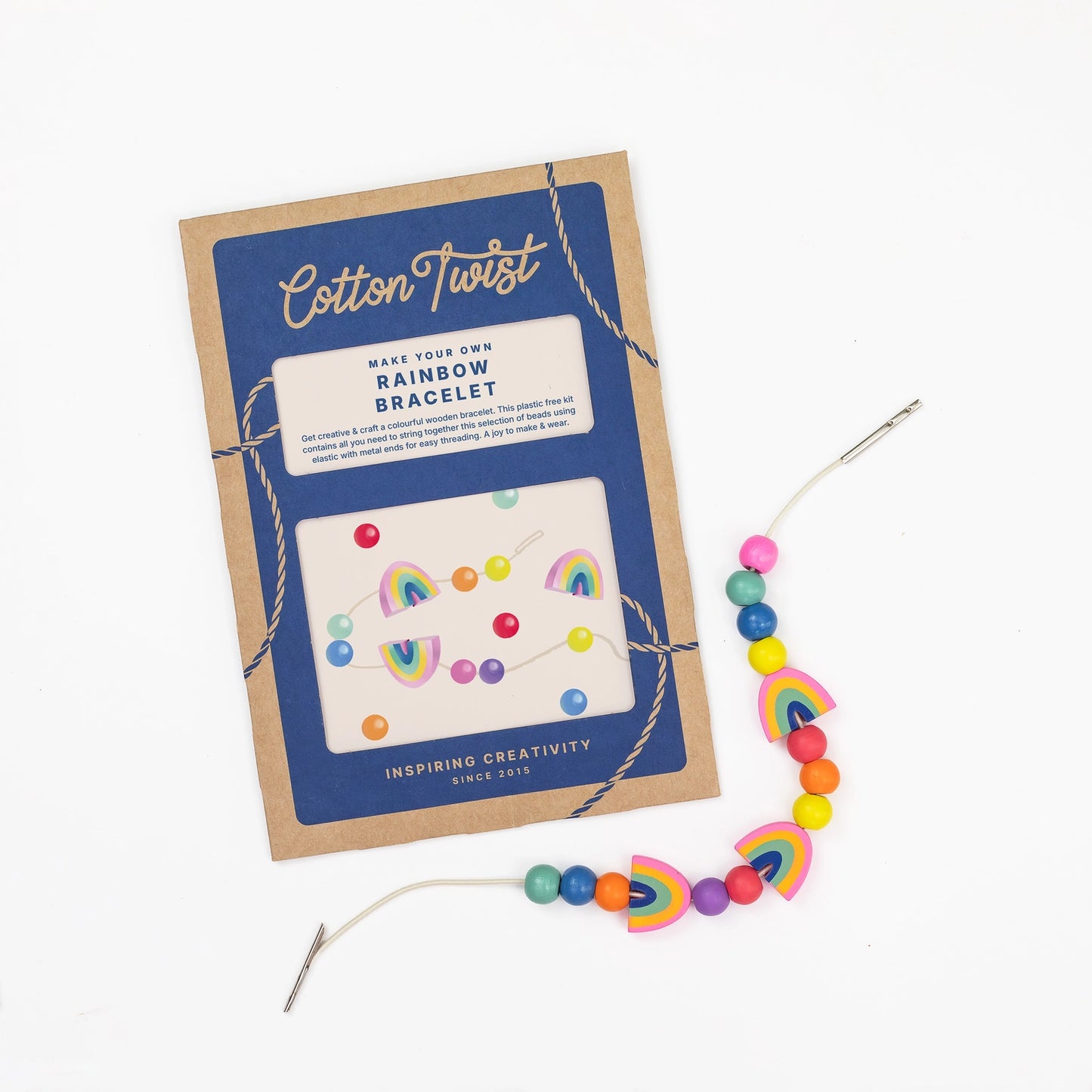 Make Your Own Rainbow Bracelet