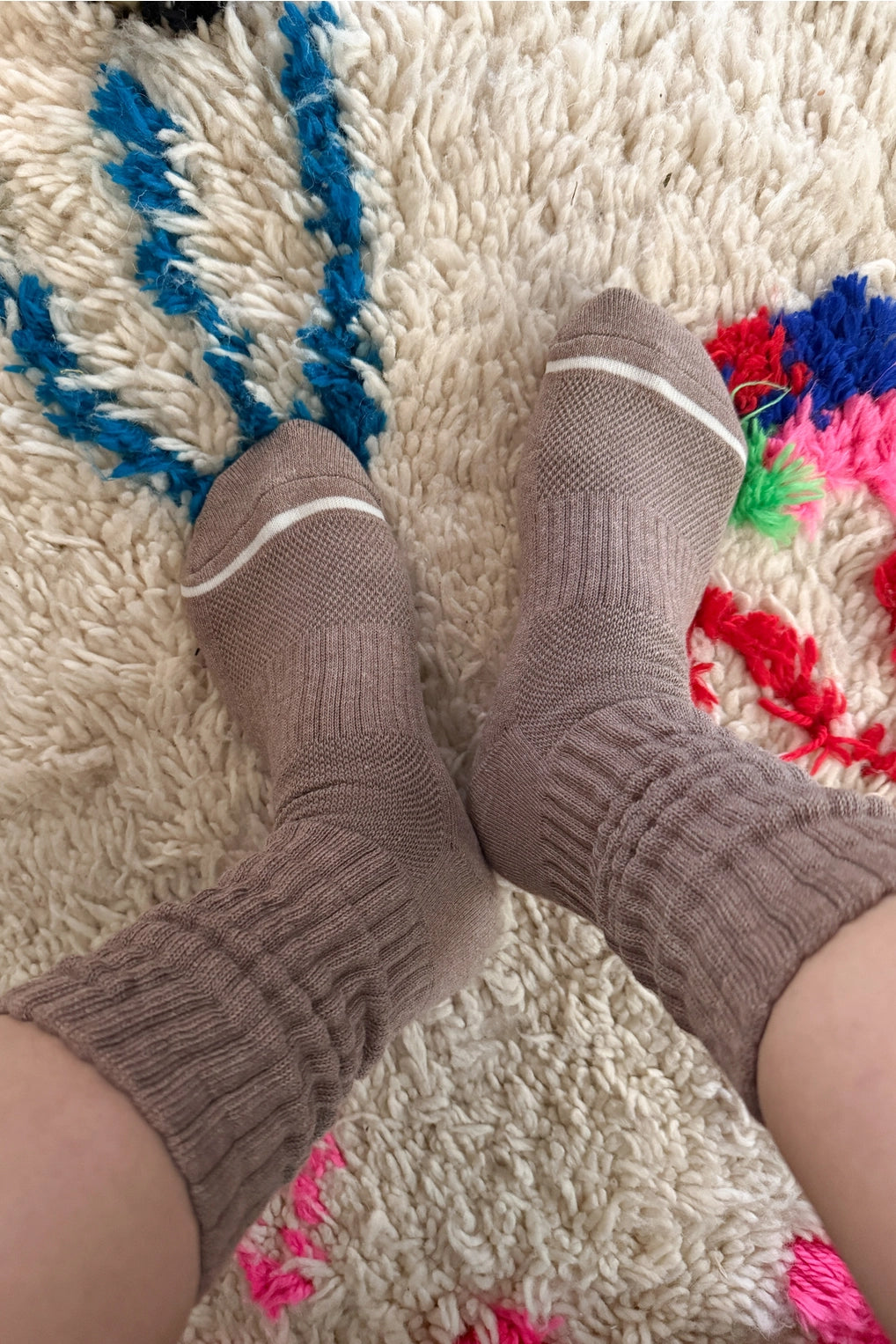 Ballet Socks (Mocha Mousse)