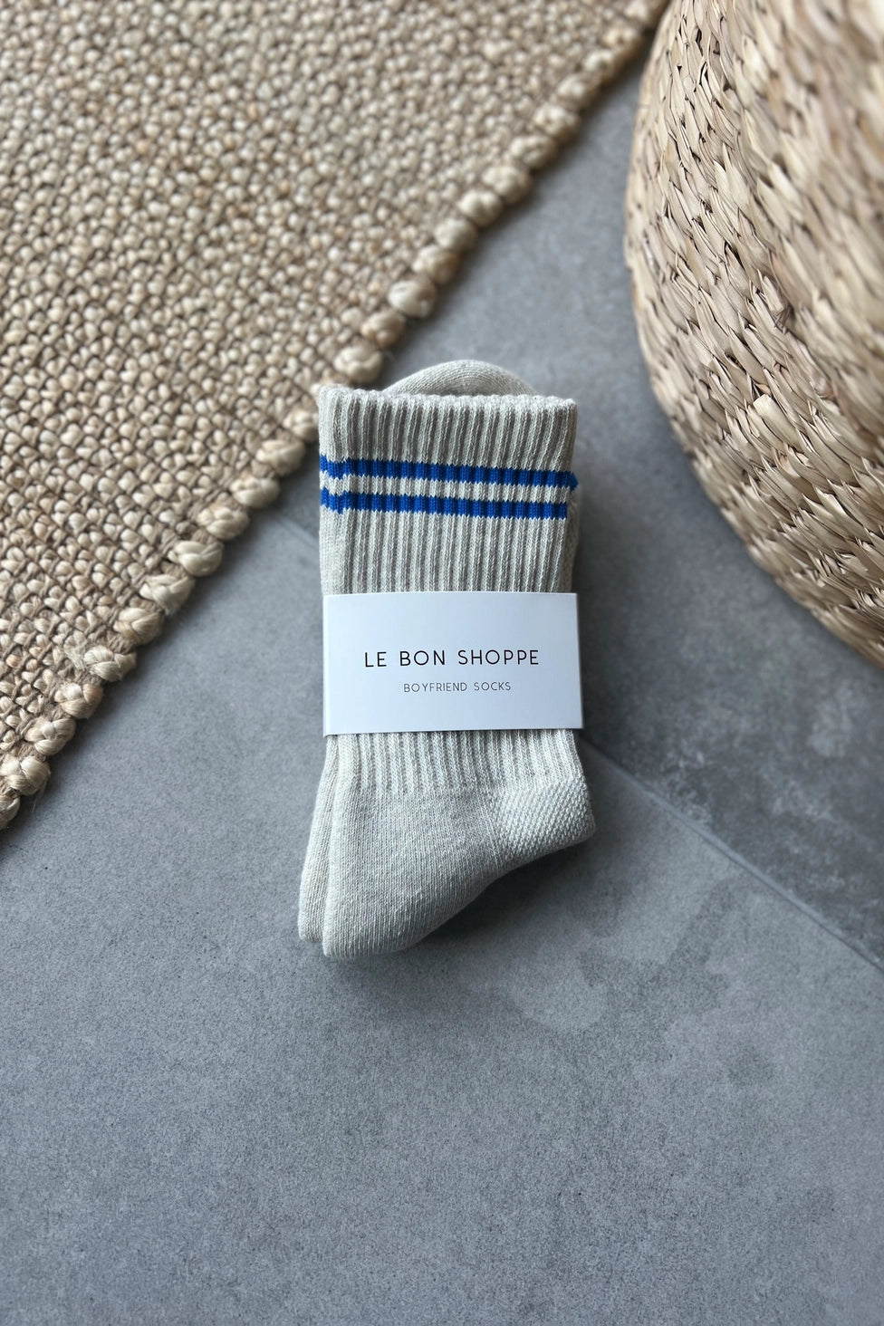 Boyfriend Socks - Ice