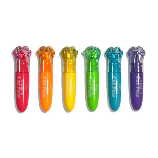 Lucky Cat Paw: Neon Highlighters - Berry Scent (Set of 6)