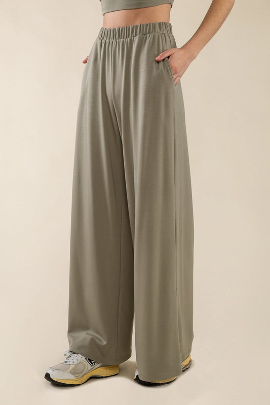 Georgia Pocket Pant (Sage)