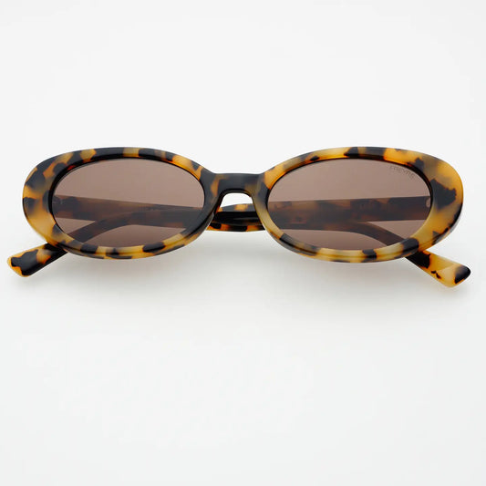 Mimi Acetate Oval Sunglasses