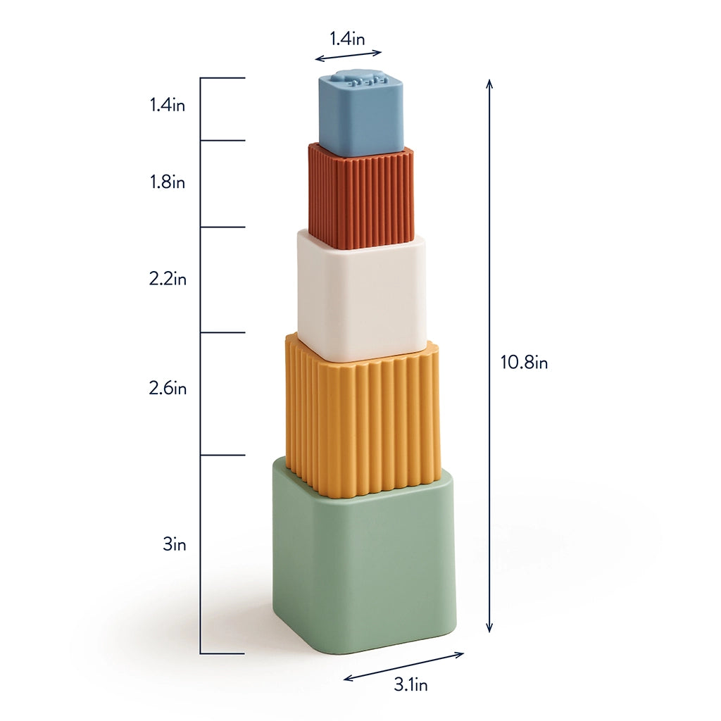 Stacking and Nesting Cups - Bath Toy