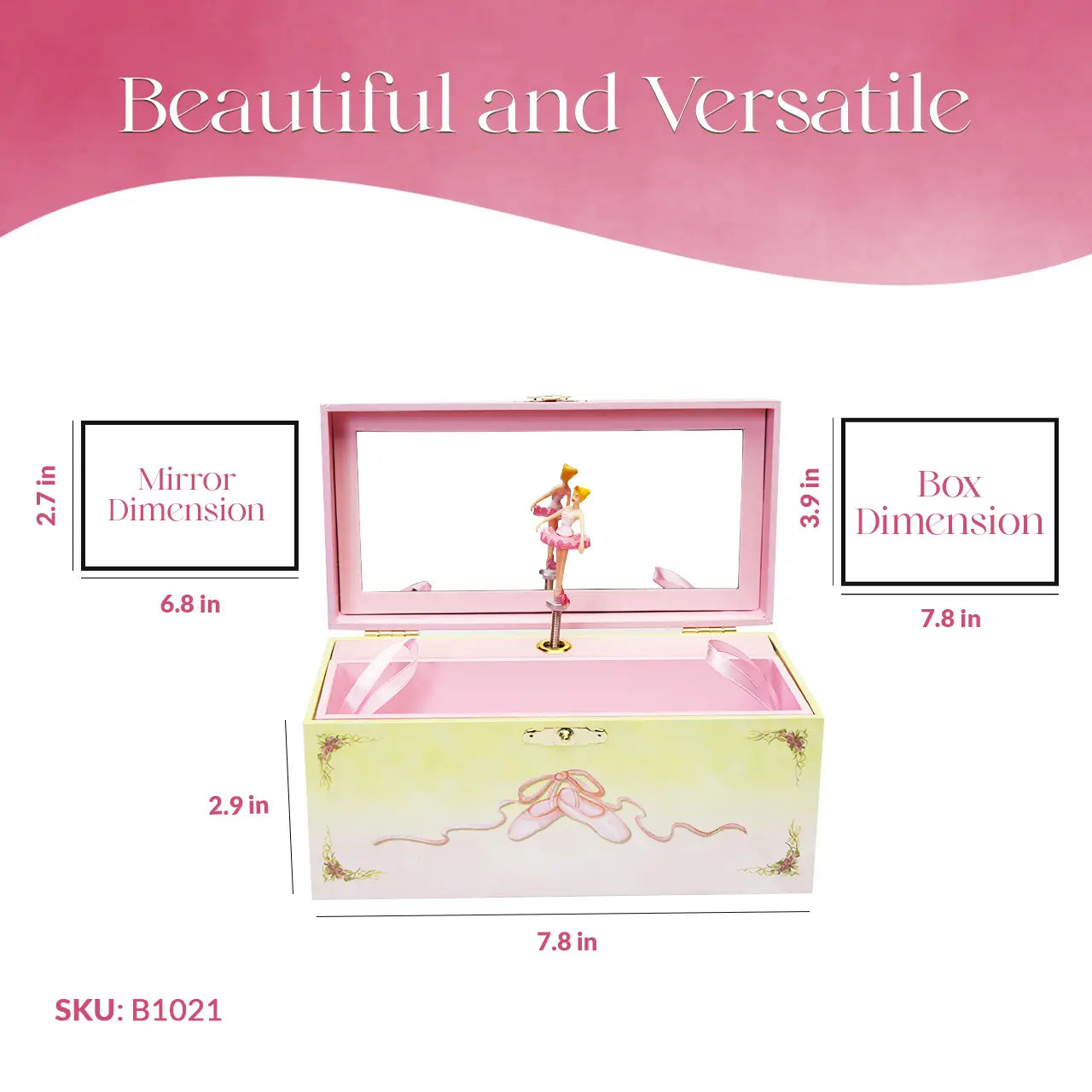 Ballet Shoes Jewelry Box