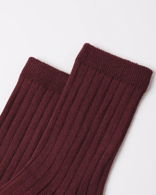 Socks Set Black Cherry, Lilac Mist