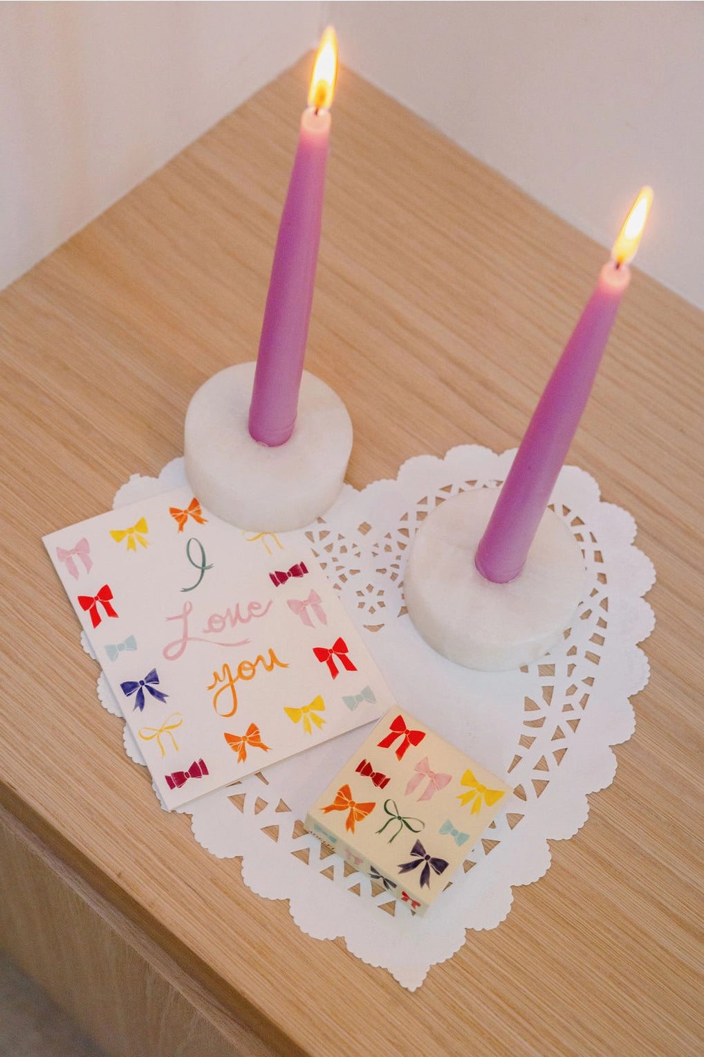 Rainbow Bows Matchbox