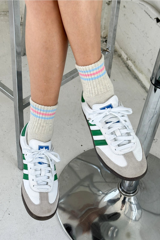 Girlfriend Socks (Bright Grey)