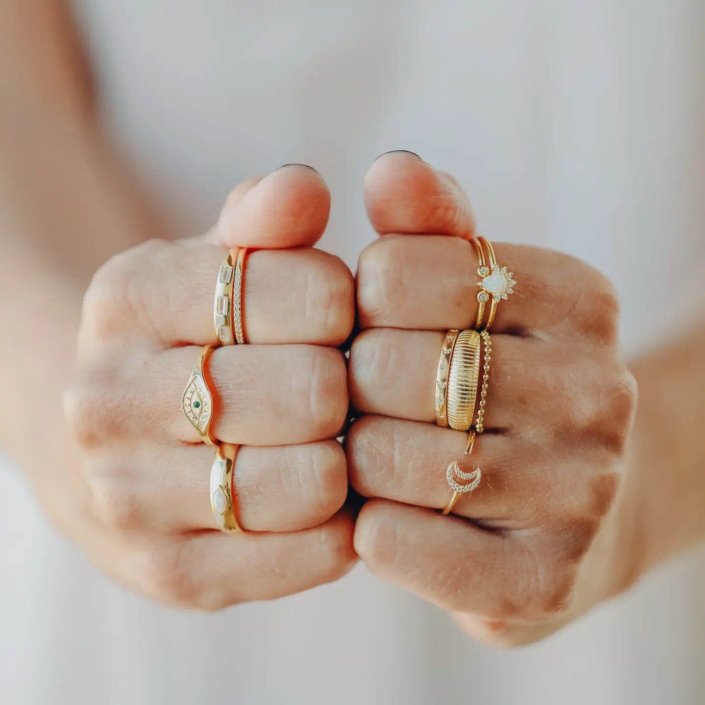Gold Rings - Celestial
