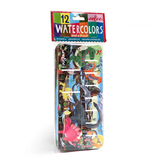 Dinosaur Watercolor Paint Set