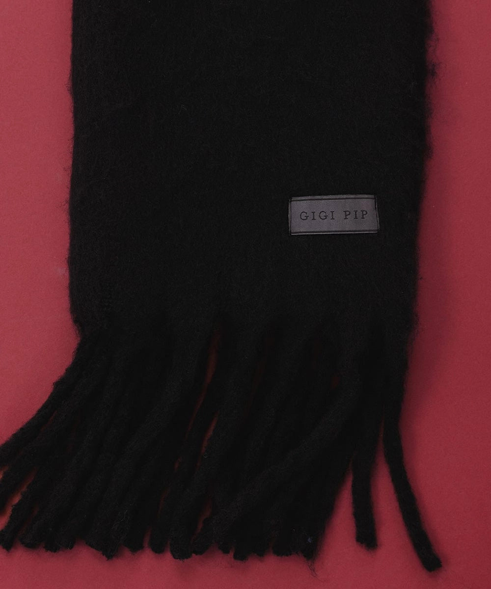 Mik Oversized Scarf (Black)