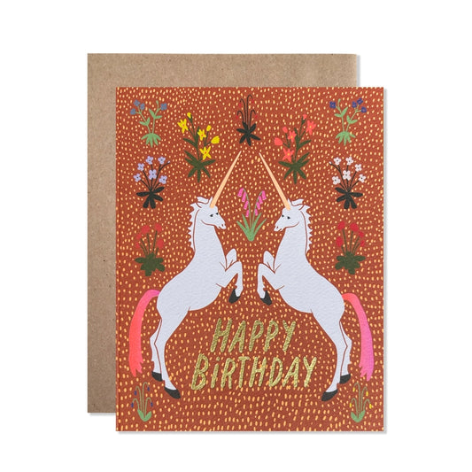 Happy Birthday Card | Unicorns