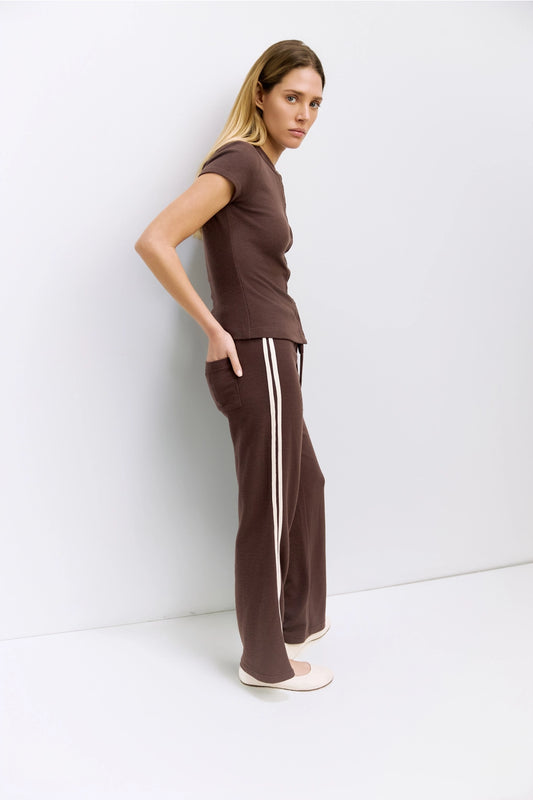 The Enzo Pants | Women's Wide-Leg Thermal Sport Pants