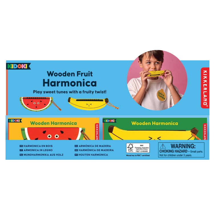 Wooden Fruit Harmonica
