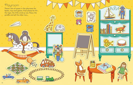 First Sticker Book Dollhouse