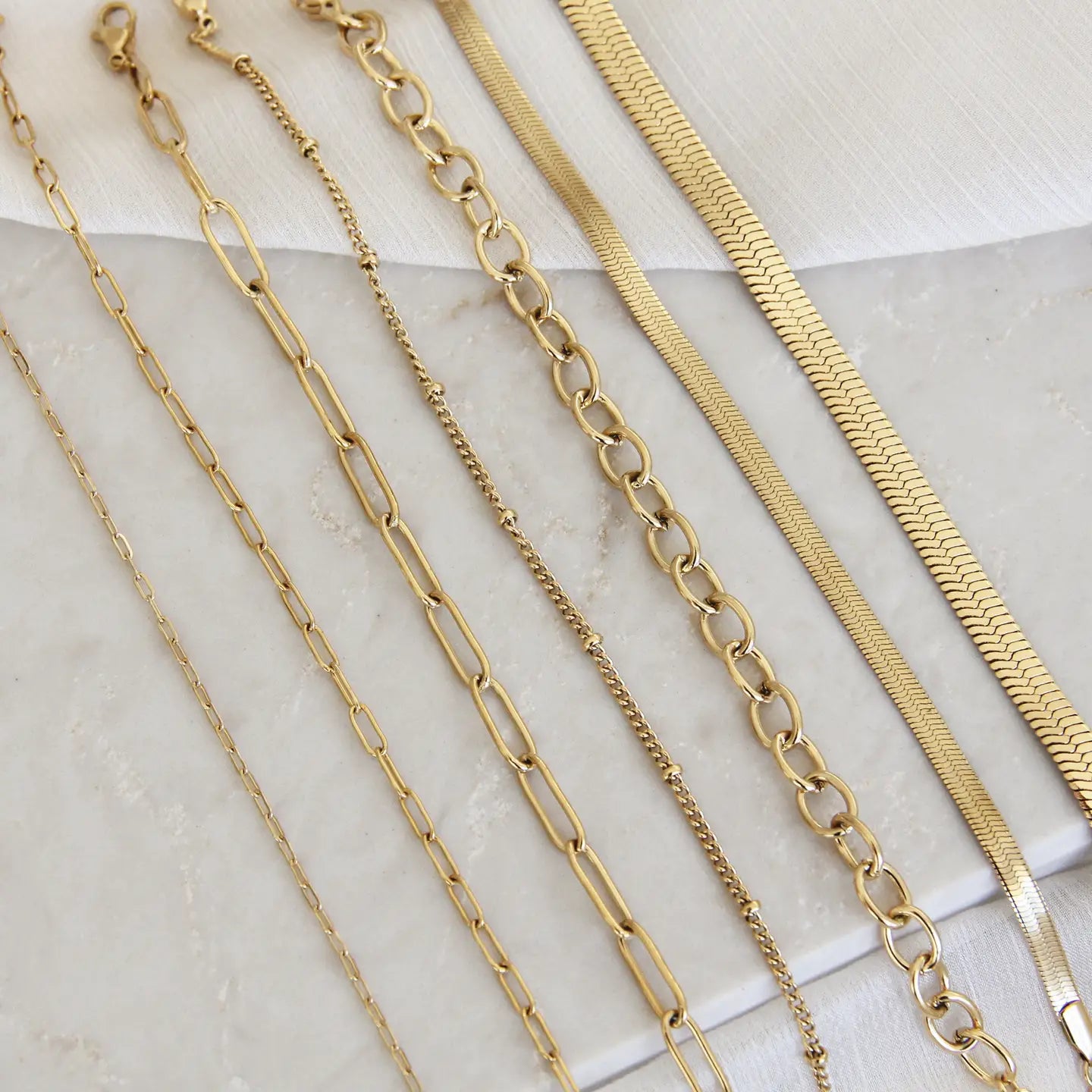 3mm Herringbone Bracelet