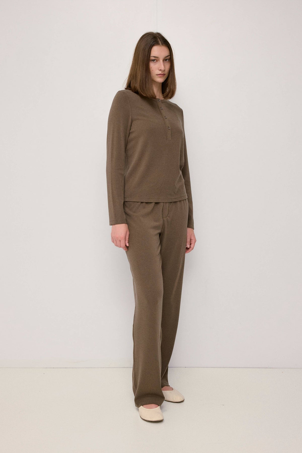 Dark Taupe Callie Top