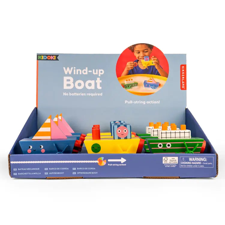 Wind-Up Boat