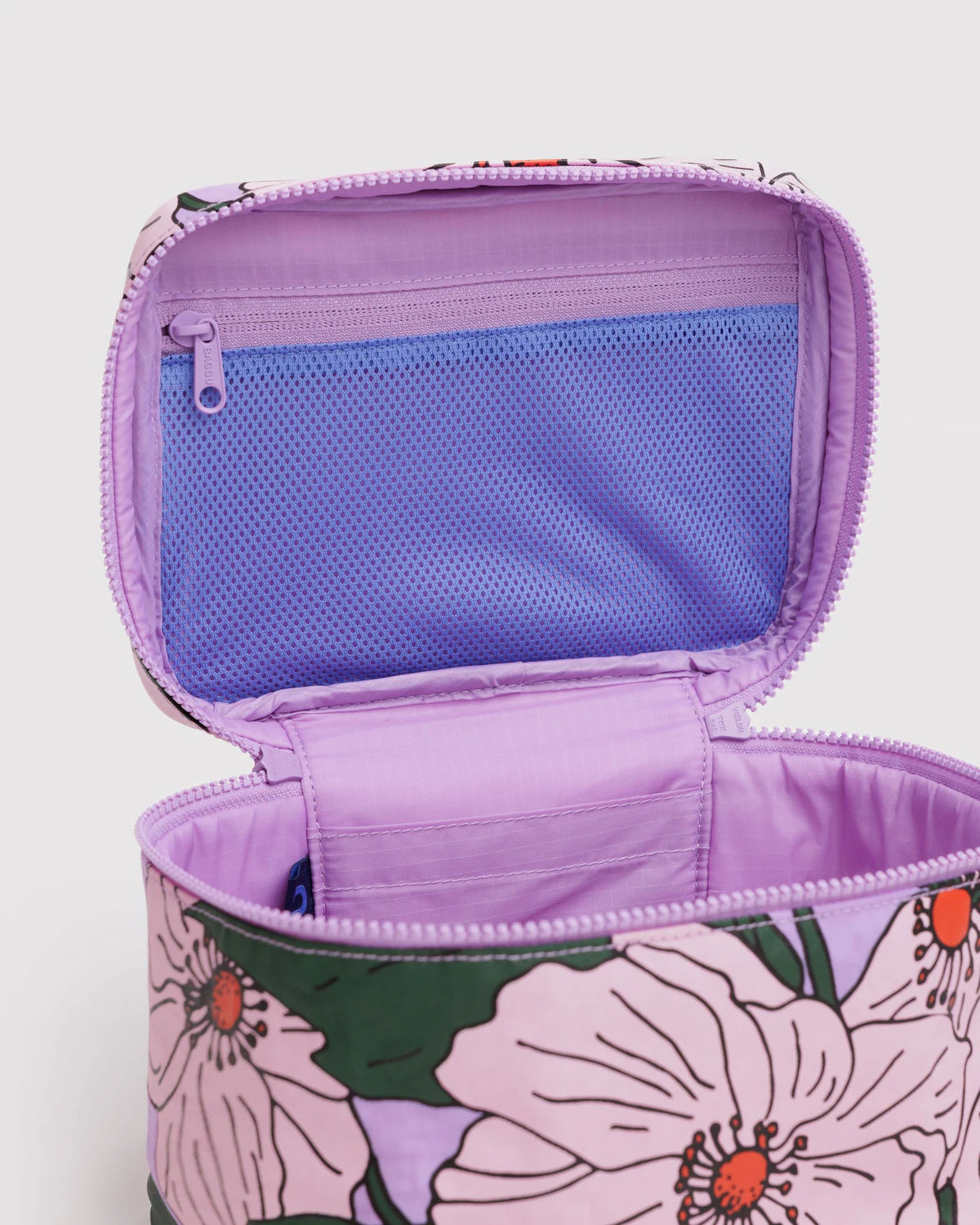 Large Cosmetic Case (Pink Poppy)